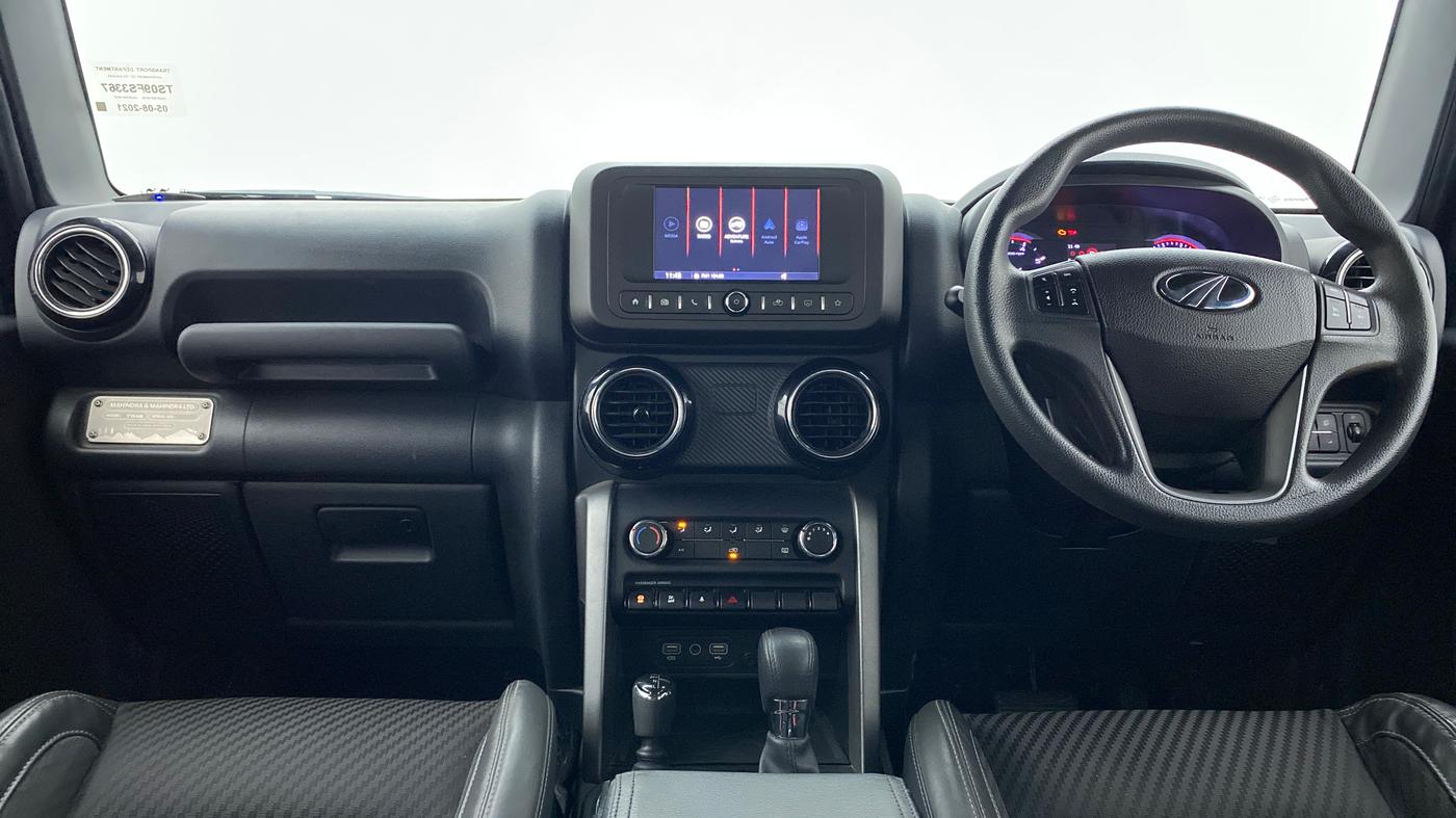 2021 Mahindra Thar LX PETROL HT 4WD AT, Petrol, Automatic, 17,340 km, Dashboard