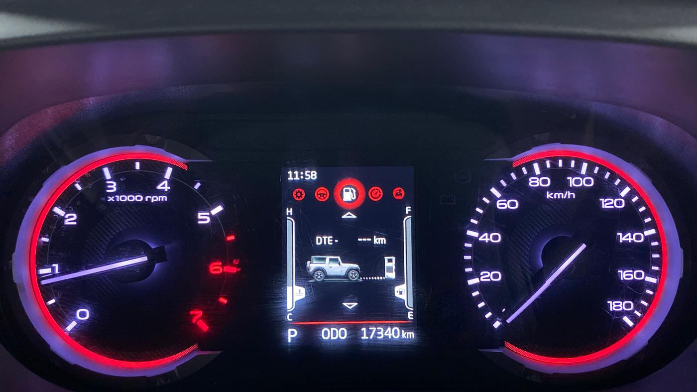 2021 Mahindra Thar LX PETROL HT 4WD AT, Petrol, Automatic, 17,340 km, Odometer Image