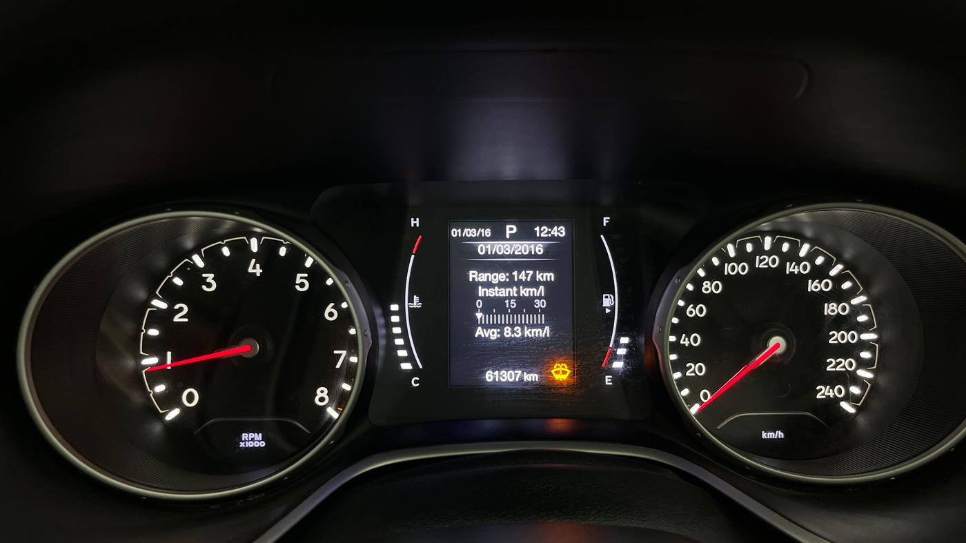 2017 Jeep Compass LIMITED 1.4 PETROL AT, Petrol, Automatic, 61,094 km, Odometer Image