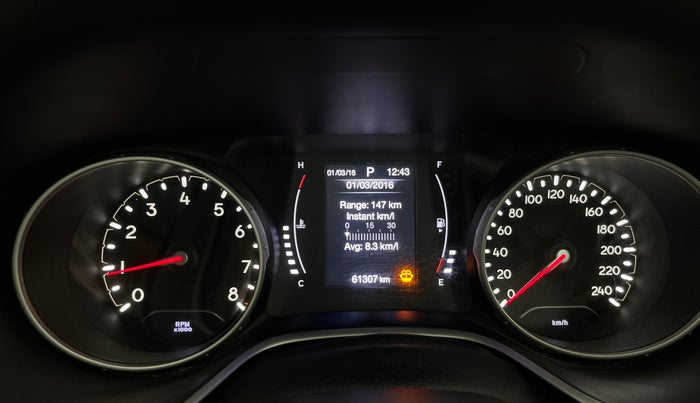 2017 Jeep Compass LIMITED 1.4 PETROL AT, Petrol, Automatic, 61,291 km, Odometer Image