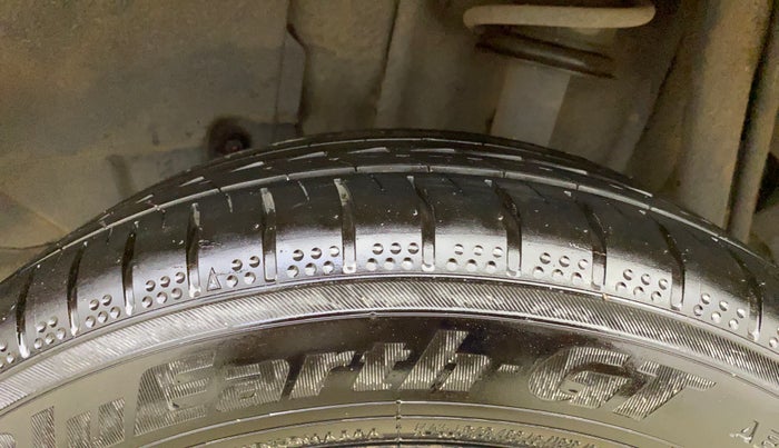 2019 Tata TIGOR XZ PLUS PETROL, Petrol, Manual, 17,534 km, Left Rear Tyre Tread