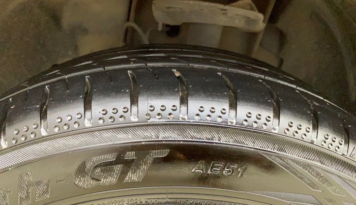 2019 Tata TIGOR XZ PLUS PETROL, Petrol, Manual, 17,534 km, Left Front Tyre Tread