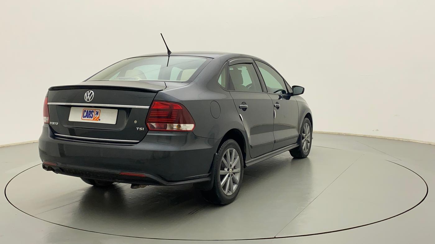 2020 Volkswagen Vento HIGHLINE PLUS 1.0L TSI, Petrol, Manual, 43,444 km, Right Back Diagonal