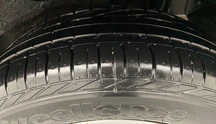 2019 Tata NEXON XMA 1.2, Petrol, Automatic, 9,670 km, Left Rear Tyre Tread