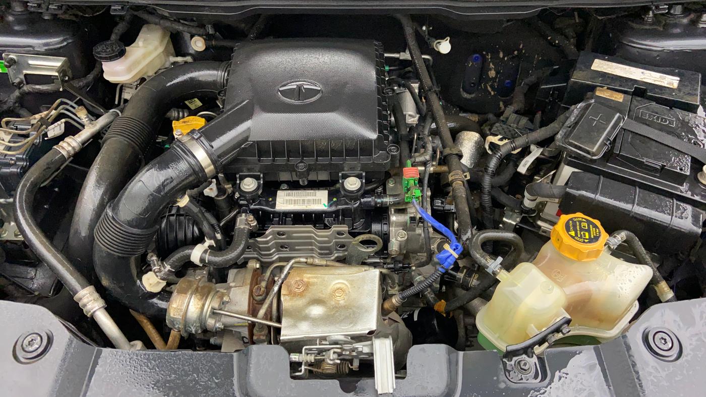 2019 Tata NEXON XMA 1.2, Petrol, Automatic, 9,670 km, Engine Bonet View