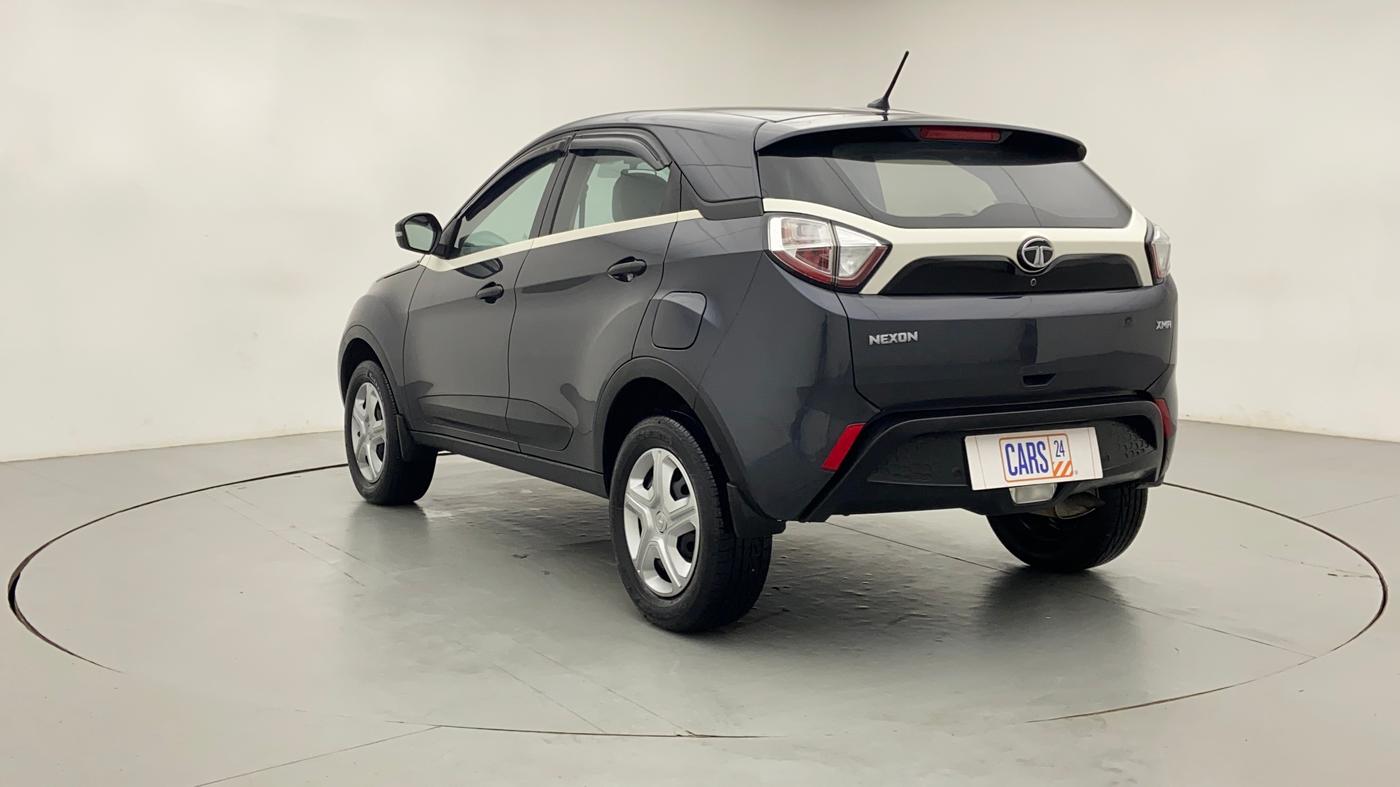 2019 Tata NEXON XMA 1.2, Petrol, Automatic, 9,670 km, Left Back Diagonal (45- Degree) View