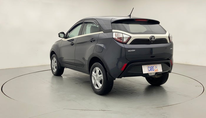 2019 Tata NEXON XMA 1.2, Petrol, Automatic, 9,670 km, Left Back Diagonal (45- Degree) View