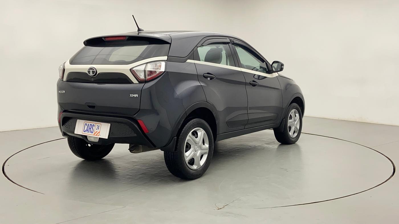 2019 Tata NEXON XMA 1.2, Petrol, Automatic, 9,670 km, Right Back Diagonal (45- Degree) View