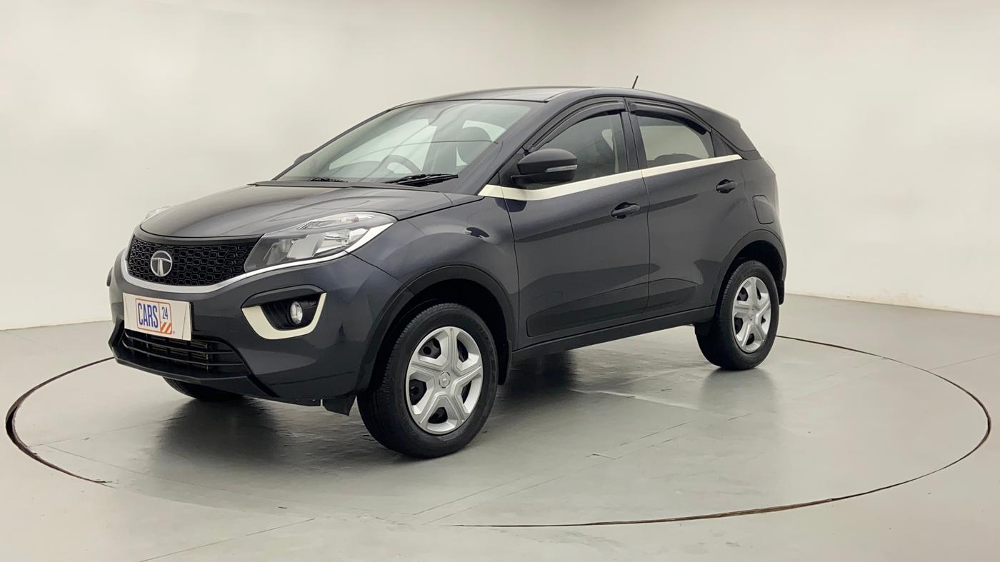 2019 Tata NEXON XMA 1.2, Petrol, Automatic, 9,670 km, Left Front Diagonal (45- Degree) View