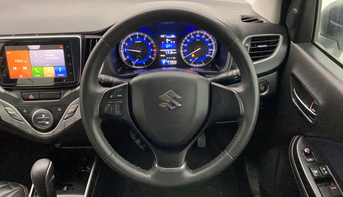2019 Maruti Baleno ALPHA CVT PETROL 1.2, Petrol, Automatic, 70,948 km, Steering Wheel Close Up