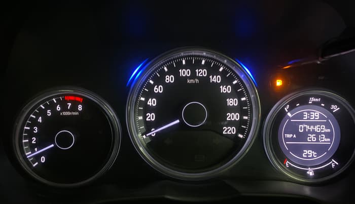 2017 Honda City 1.5L I-VTEC V MT, CNG, Manual, 74,579 km, Odometer Image