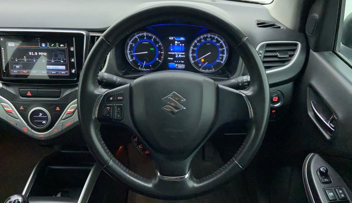 2017 Maruti Baleno ALPHA 1.2 K12, Petrol, Manual, 44,928 km, Steering Wheel Close Up