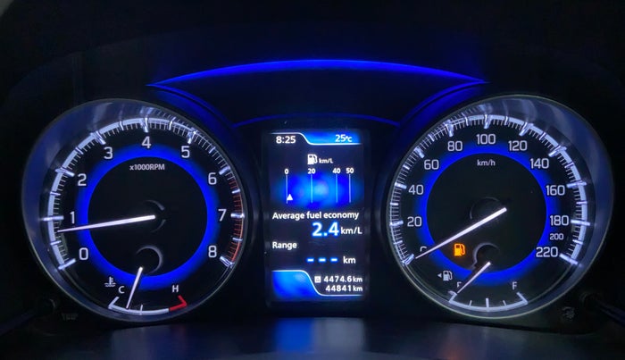 2017 Maruti Baleno ALPHA 1.2 K12, Petrol, Manual, 44,928 km, Odometer Image