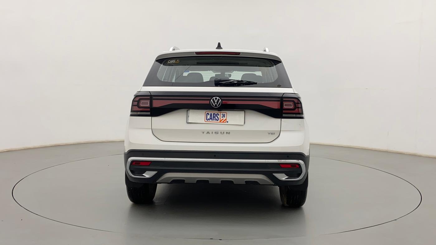 2022 Volkswagen TAIGUN TOPLINE 1.0 TSI AT, Petrol, Automatic, 15,085 km, Back/Rear