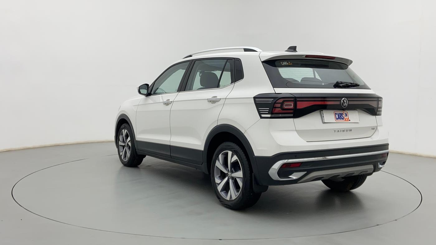 2022 Volkswagen TAIGUN TOPLINE 1.0 TSI AT, Petrol, Automatic, 15,085 km, Left Back Diagonal