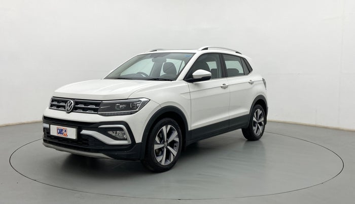 2022 Volkswagen TAIGUN TOPLINE 1.0 TSI AT, Petrol, Automatic, 15,085 km, Left Front Diagonal