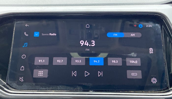2022 Volkswagen TAIGUN TOPLINE 1.0 TSI AT, Petrol, Automatic, 15,085 km, Touchscreen Infotainment System