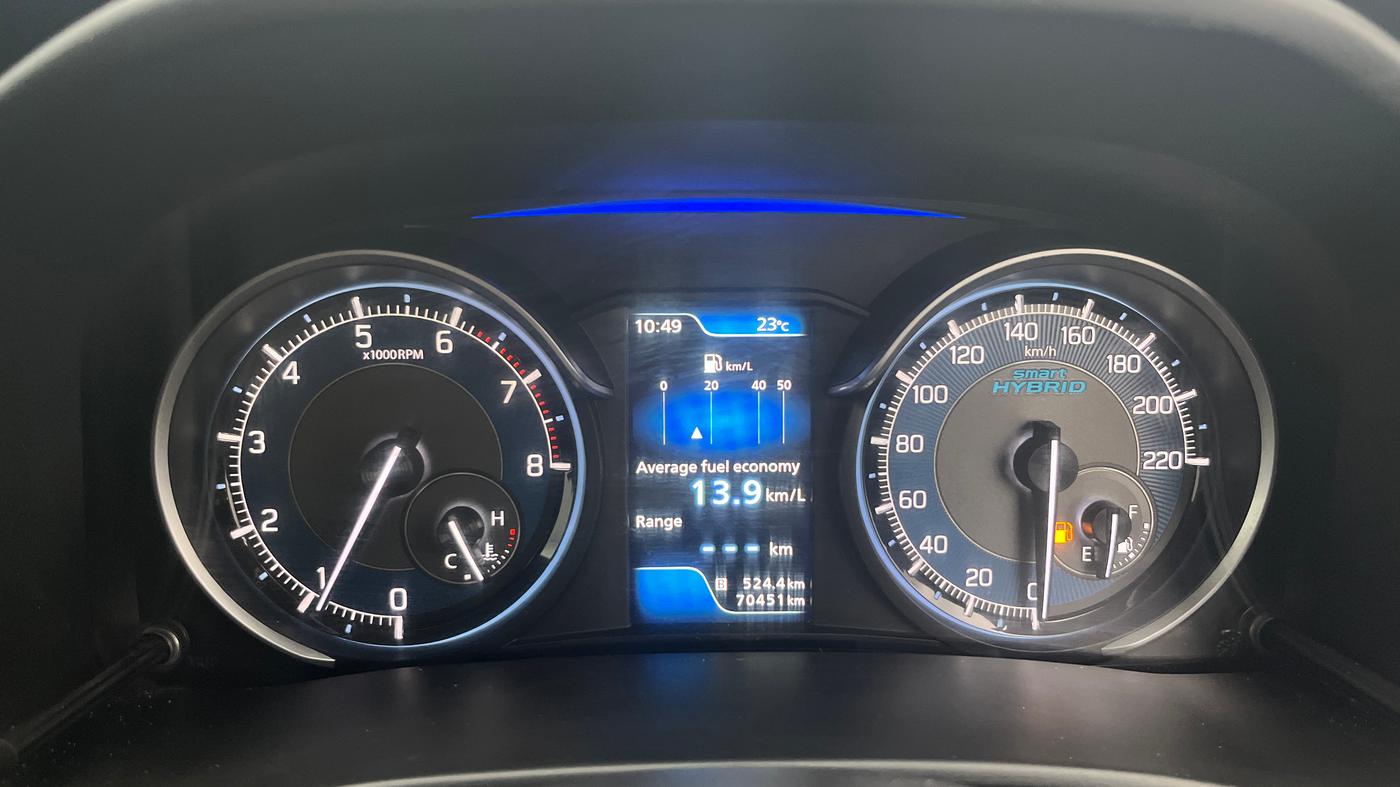 2022 Maruti XL6 ALPHA MT, Petrol, Manual, 70,450 km, Odometer Image