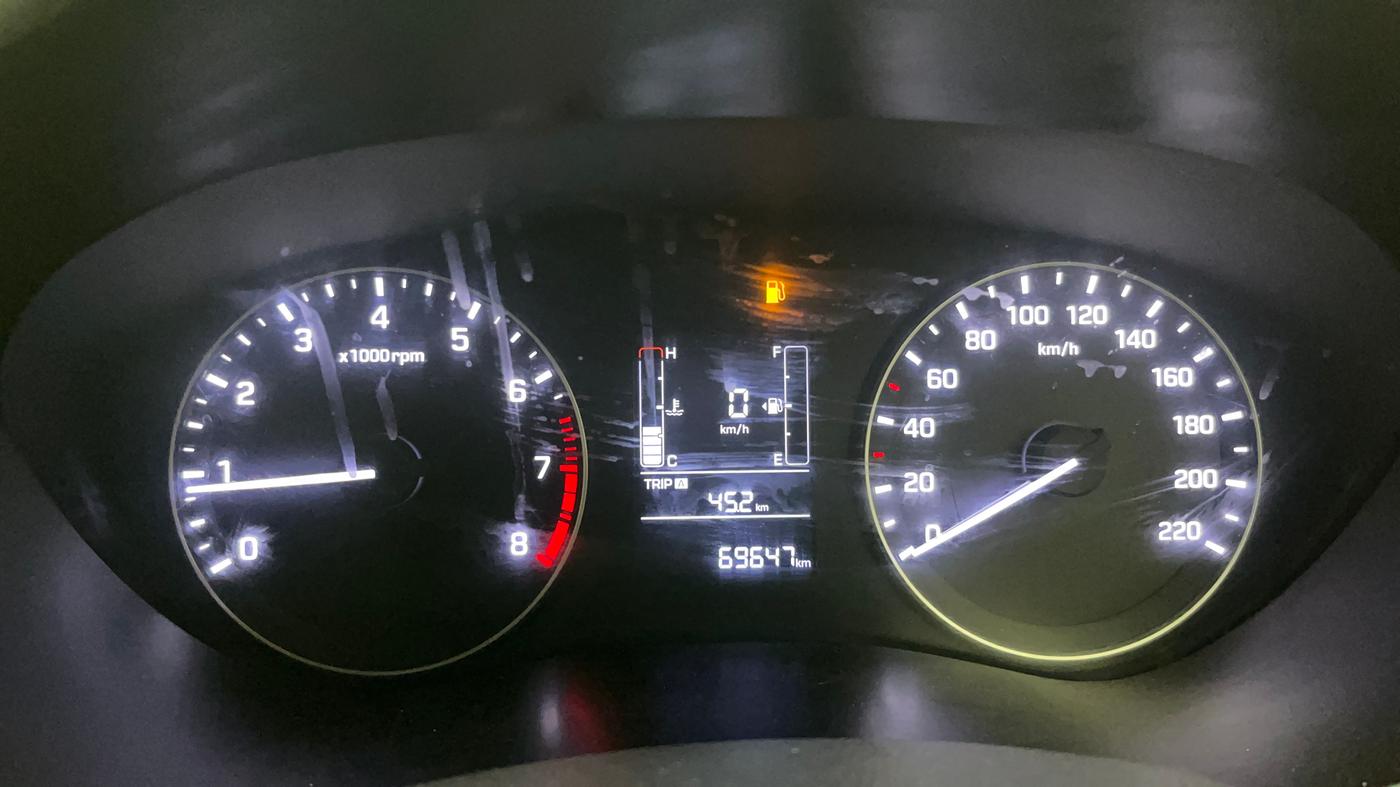 2016 Hyundai Elite i20 SPORTZ 1.2, Petrol, Manual, 69,602 km, Odometer Image