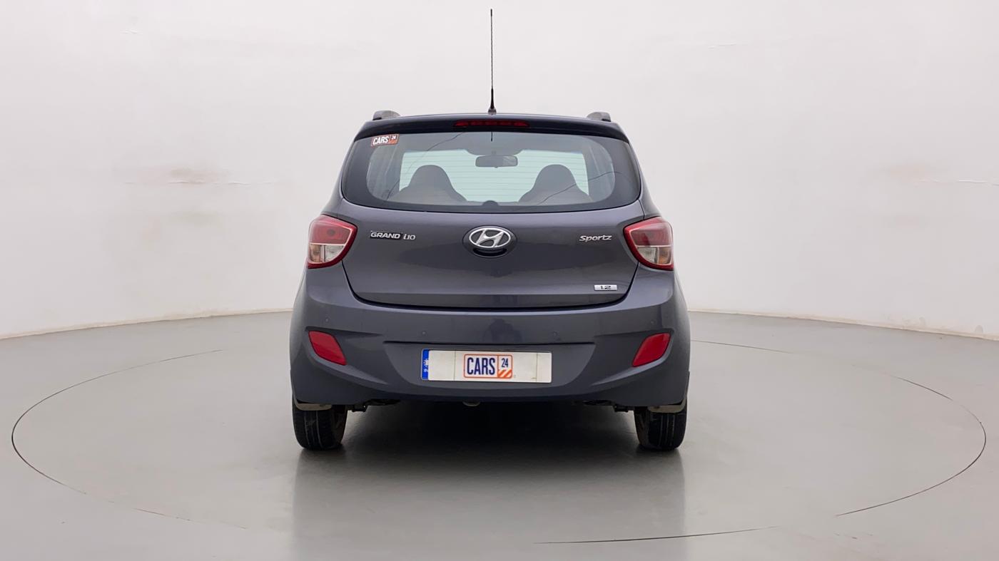 2015 Hyundai Grand i10 SPORTZ 1.2 KAPPA VTVT, Petrol, Manual, 34,857 km, Back/Rear