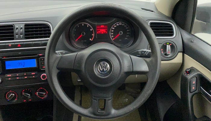 2012 Volkswagen Polo HIGHLINE1.2L, Petrol, Manual, 57,360 km, Steering Wheel Close Up