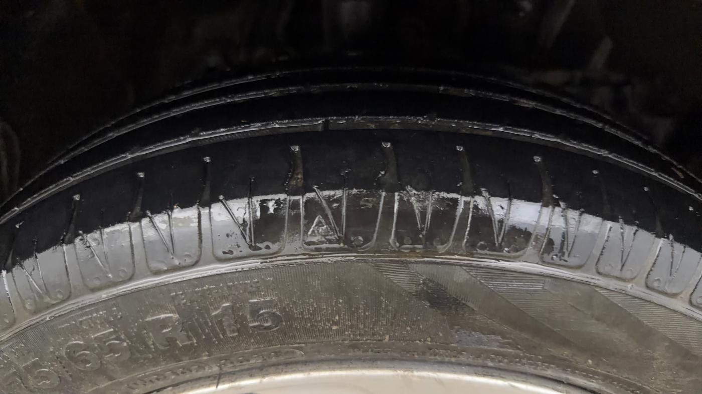 2015 Honda City 1.5L I-VTEC VX CVT, Petrol, Automatic, 92,142 km, Right Front Tyre Tread