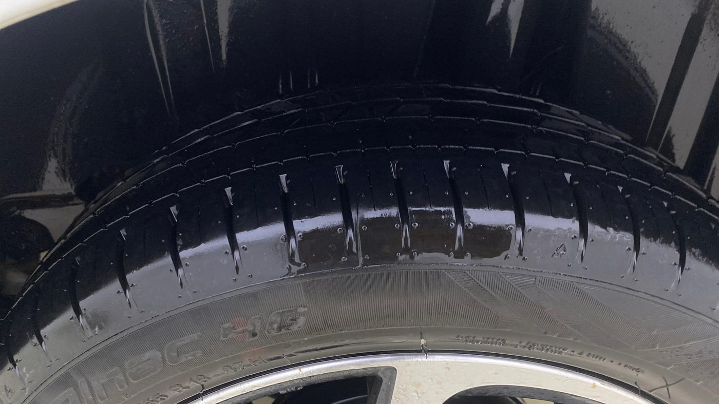 2025 Toyota Glanza V AMT, Petrol, Automatic, 2,344 km, Left Rear Tyre Tread