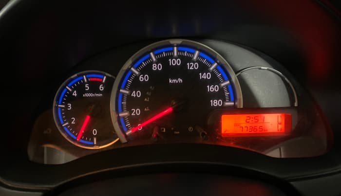 2018 Datsun Go T(O), Petrol, Manual, 77,350 km, Odometer Image