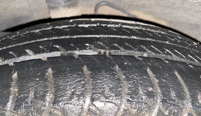 2018 Datsun Go T(O), Petrol, Manual, 77,350 km, Right Rear Tyre Tread