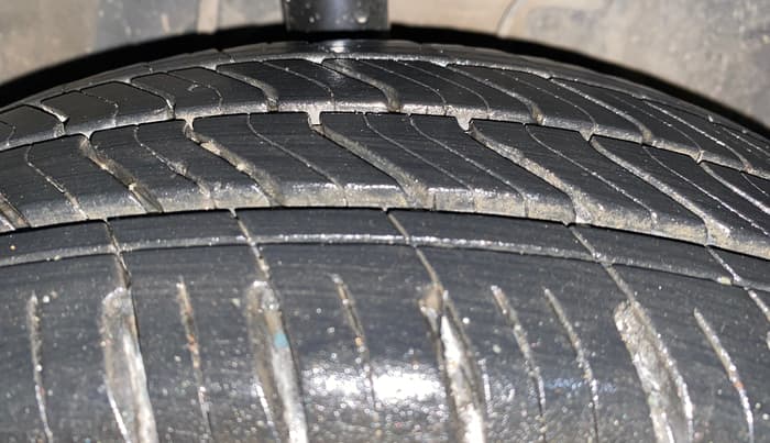2018 Datsun Go T(O), Petrol, Manual, 77,350 km, Right Front Tyre Tread