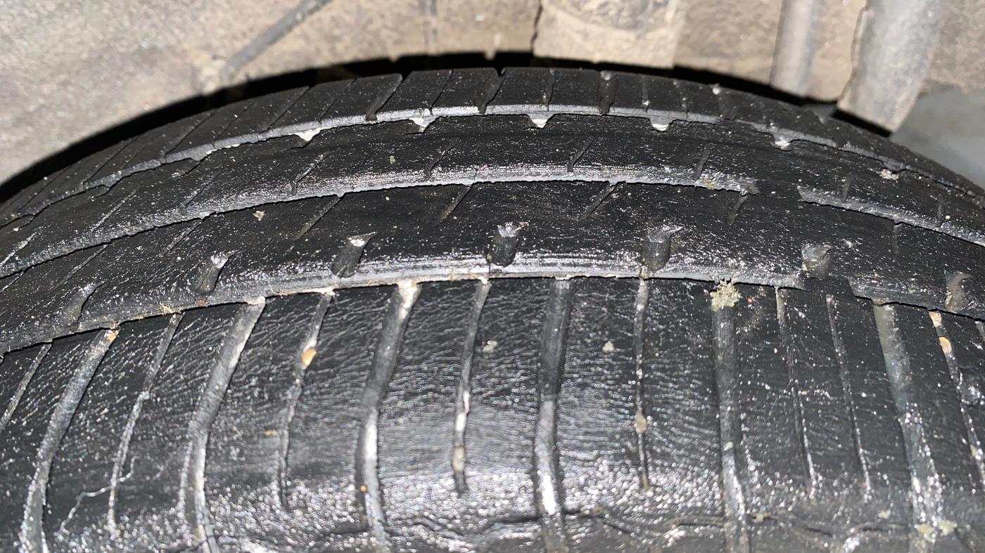 2018 Datsun Go T(O), Petrol, Manual, 77,350 km, Left Rear Tyre Tread