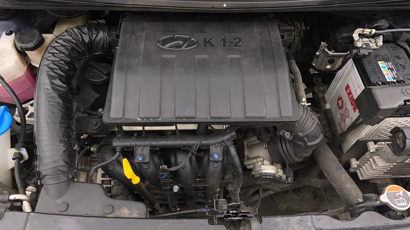 2021 Hyundai GRAND I10 NIOS SPORTZ AMT 1.2 KAPPA VTVT, Petrol, Automatic, 22,711 km, Engine View
