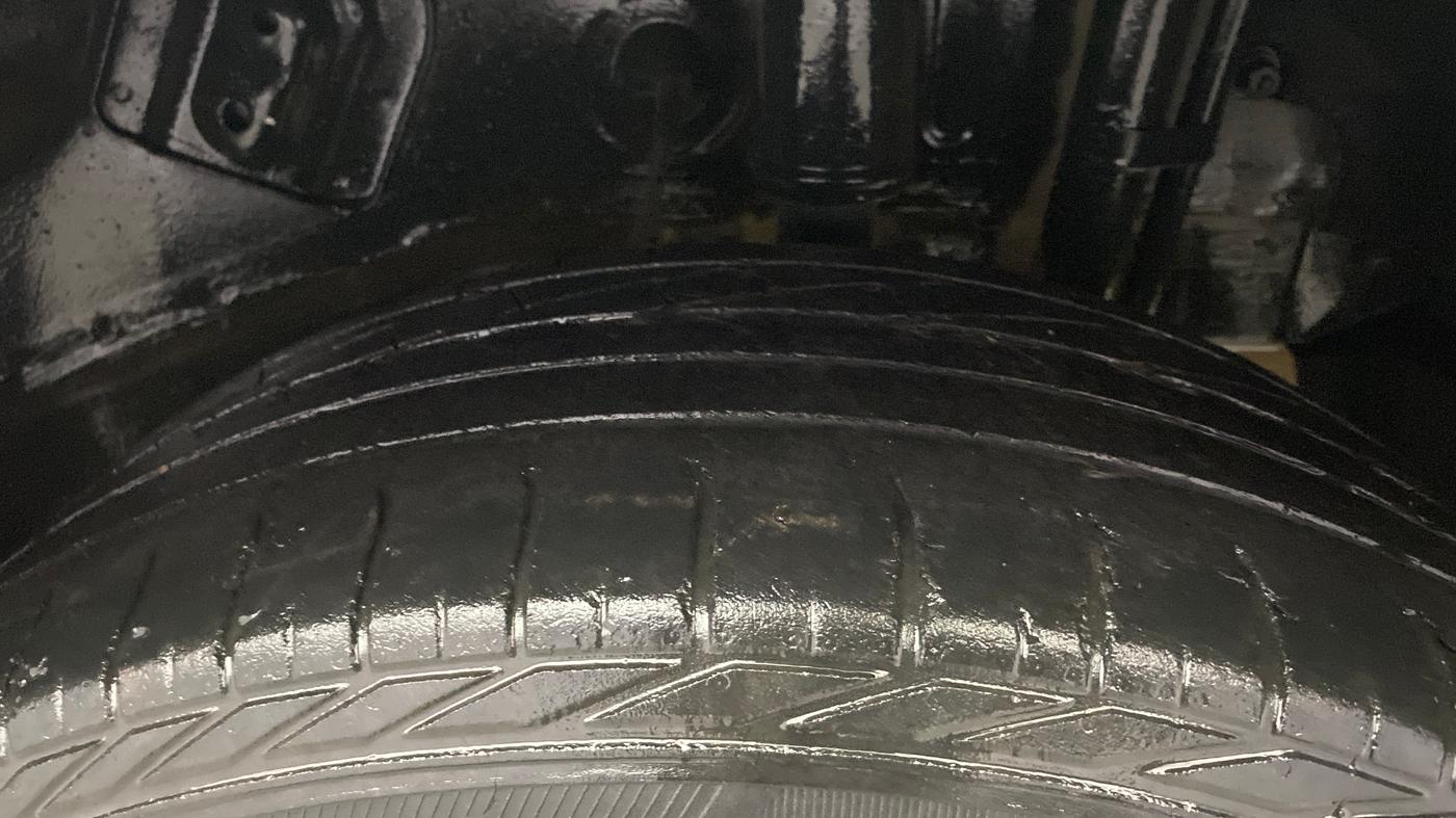 2022 Tata NEXON XZA PLUS PETROL, Petrol, Automatic, 45,759 km, Left Rear Tyre Tread