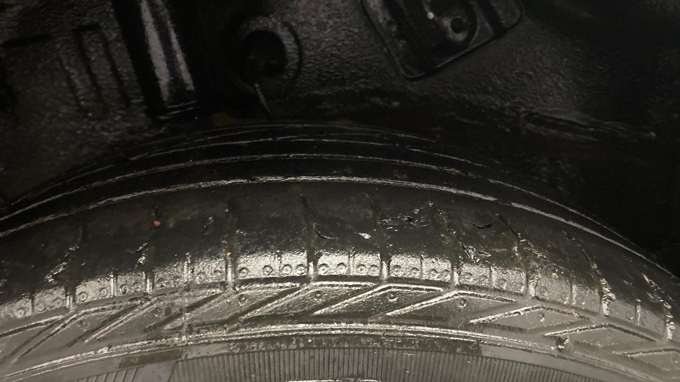 2022 Tata NEXON XZA PLUS PETROL, Petrol, Automatic, 45,759 km, Right Rear Tyre Tread