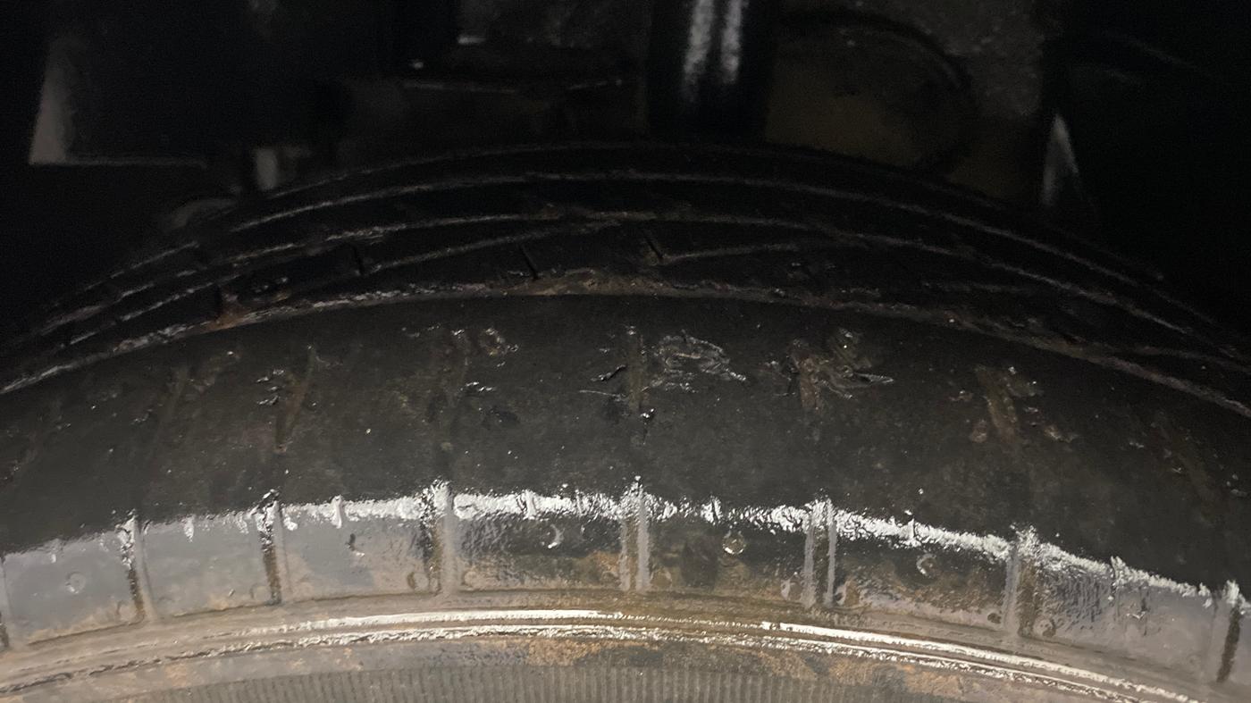 2022 Tata NEXON XZA PLUS PETROL, Petrol, Automatic, 45,759 km, Left Front Tyre Tread