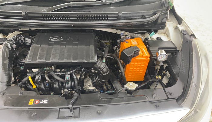 2022 Hyundai AURA SX 1.2 CNG, CNG, Manual, 1,22,124 km, Engine View - Left