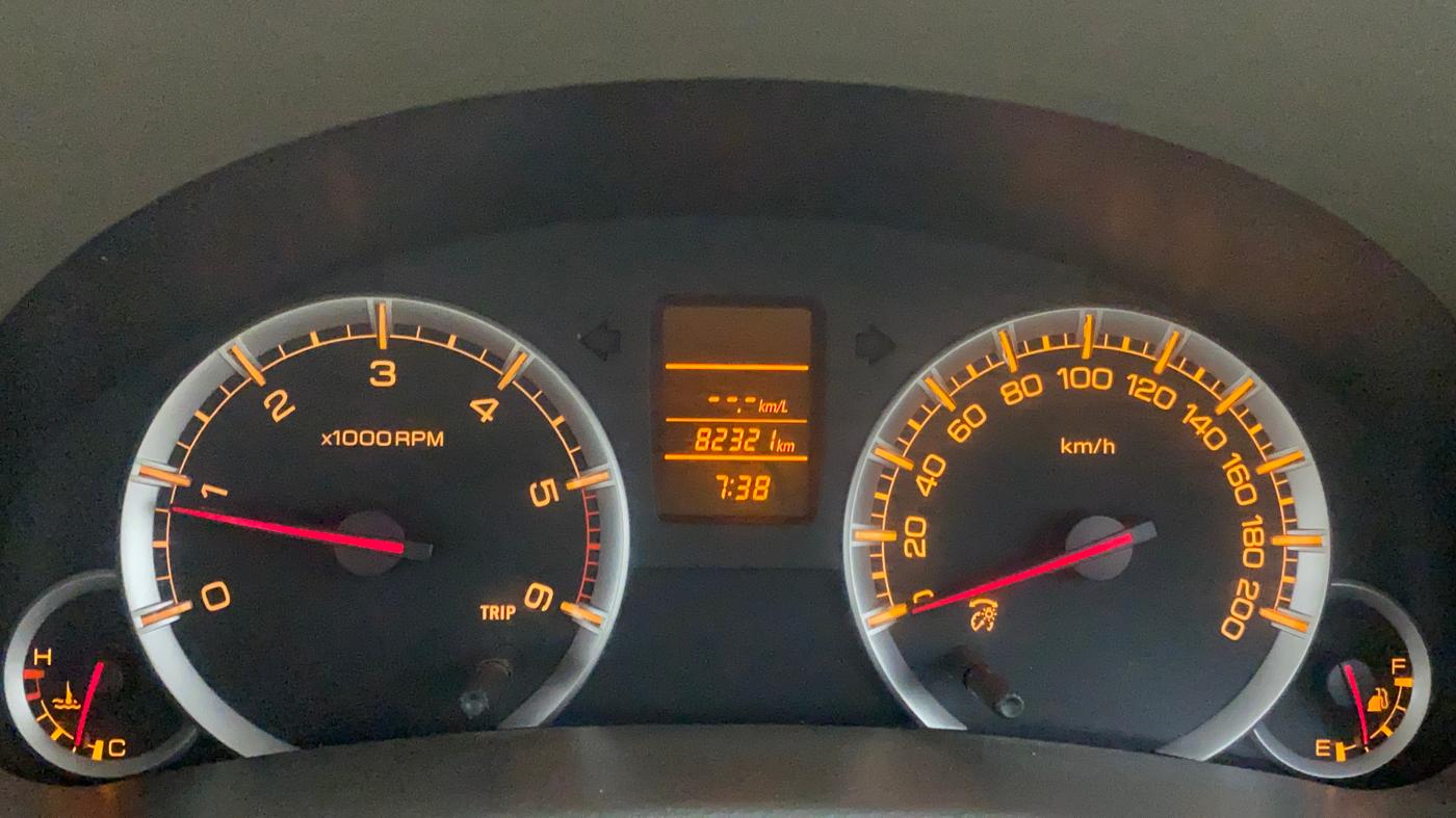 2012 Maruti Ertiga VDI, Diesel, Manual, 82,321 km, Odometer Image