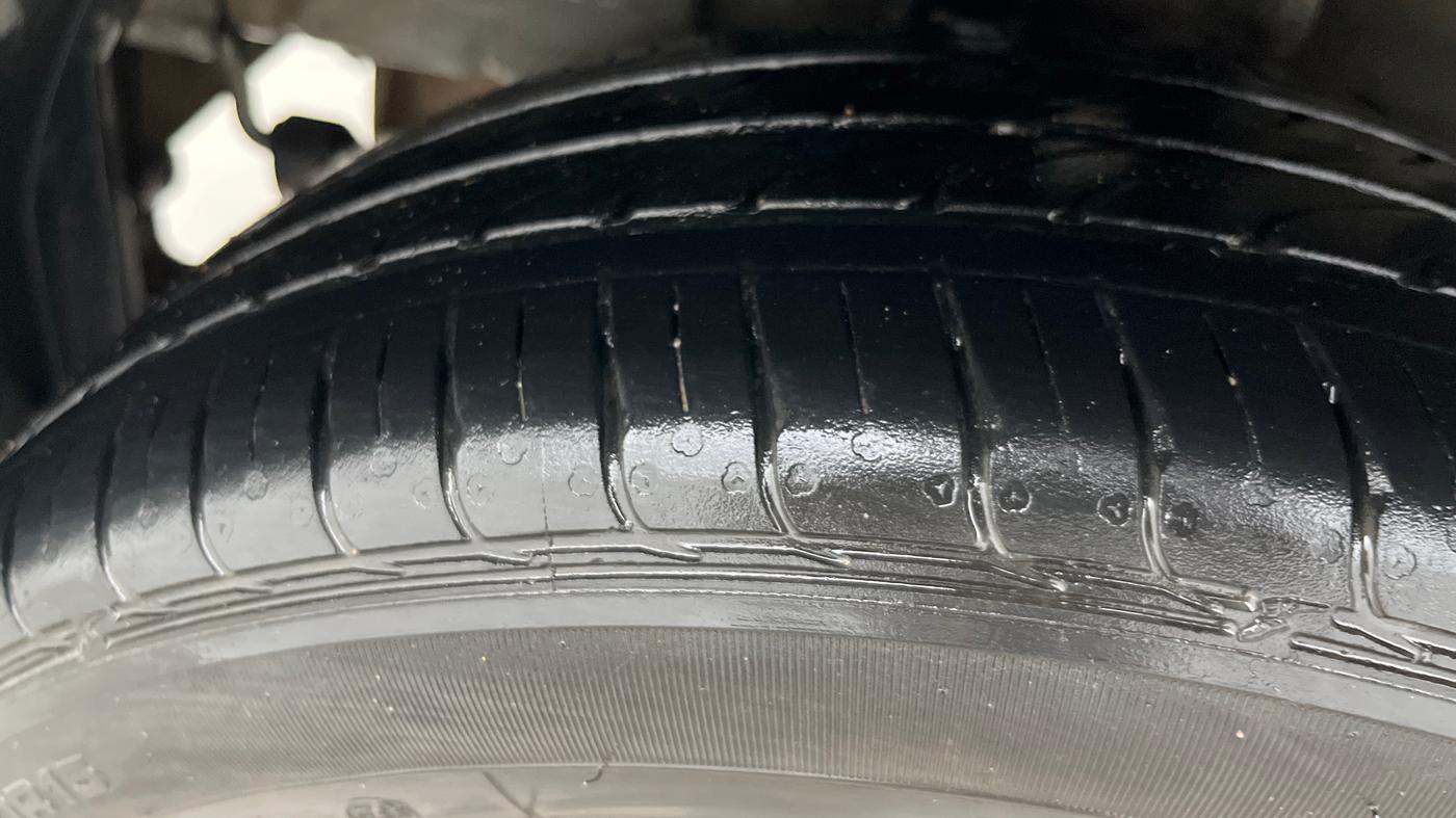 2020 Tata Tiago XZA PLUS PETROL, Petrol, Automatic, 31,205 km, Right Rear Tyre Tread