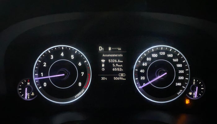 2020 Hyundai Creta SX 1.4 TURBO DCT, Petrol, Automatic, 50,673 km, Odometer Image
