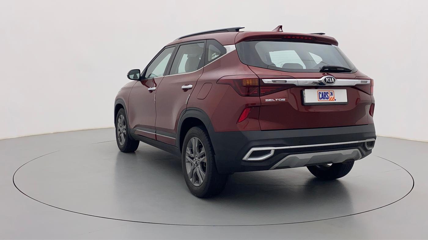2019 KIA SELTOS HTX 1.5 PETROL MT, Petrol, Manual, 41,289 km, Left Back Diagonal