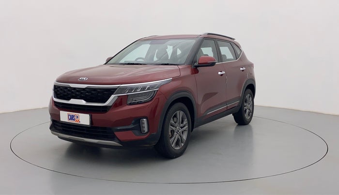 2019 KIA SELTOS HTX 1.5 PETROL MT, Petrol, Manual, 41,289 km, Left Front Diagonal