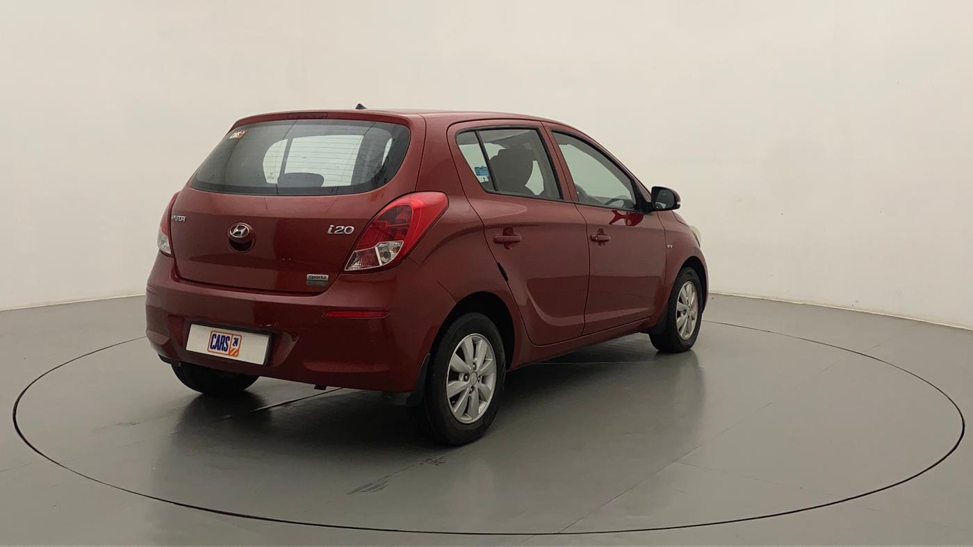 2013 Hyundai i20 SPORTZ 1.2, Petrol, Manual, 81,359 km, Right Back Diagonal