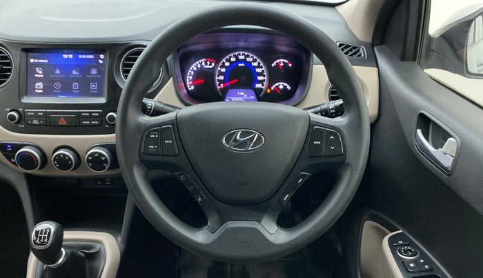 2019 Hyundai Grand i10 SPORTZ 1.2 KAPPA VTVT, Petrol, Manual, 35,929 km, Steering Wheel Close Up