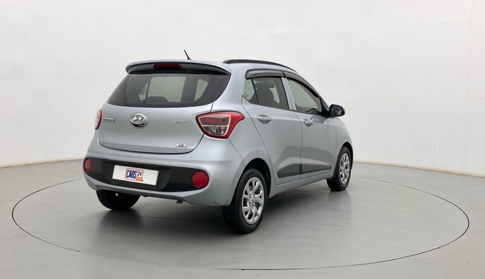 2019 Hyundai Grand i10 SPORTZ 1.2 KAPPA VTVT, Petrol, Manual, 35,929 km, Right Back Diagonal