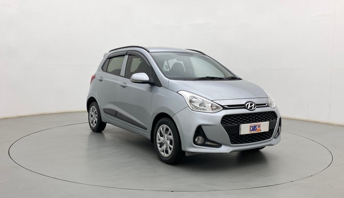 2019 Hyundai Grand i10 SPORTZ 1.2 KAPPA VTVT, Petrol, Manual, 35,929 km, Right Front Diagonal