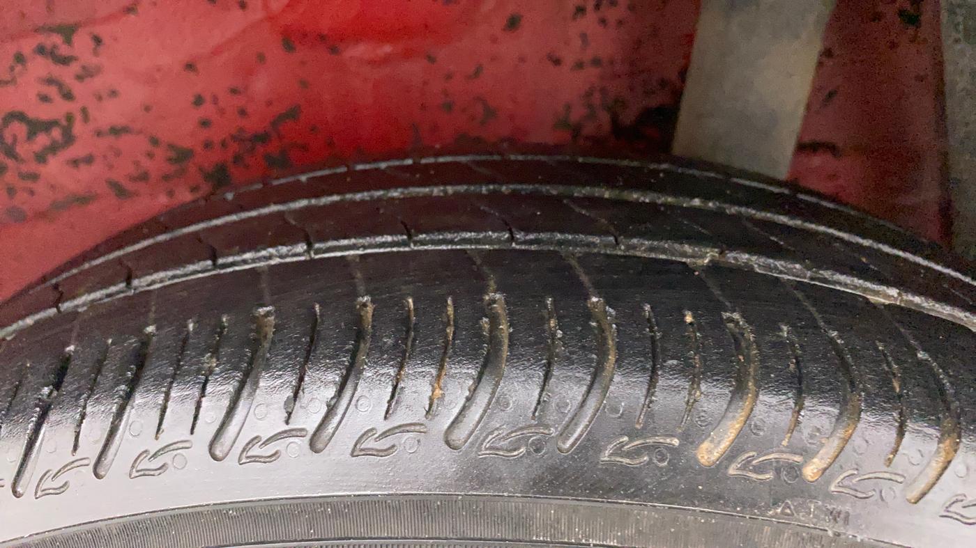 2019 Maruti S PRESSO VXI PLUS AMT, Petrol, Automatic, 44,589 km, Left Rear Tyre Tread