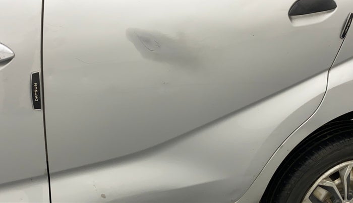 2018 Datsun Redi Go A, CNG, Manual, 67,155 km, Rear left door - Slightly dented