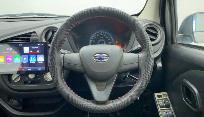 2018 Datsun Redi Go A, CNG, Manual, 67,155 km, Steering Wheel Close Up