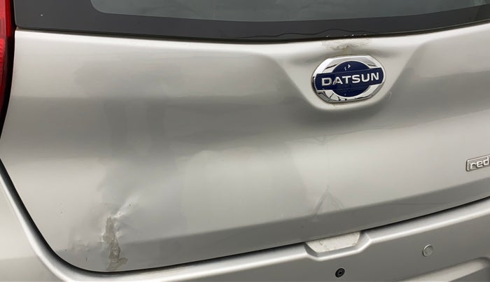 2018 Datsun Redi Go A, CNG, Manual, 67,155 km, Dicky (Boot door) - Slightly dented