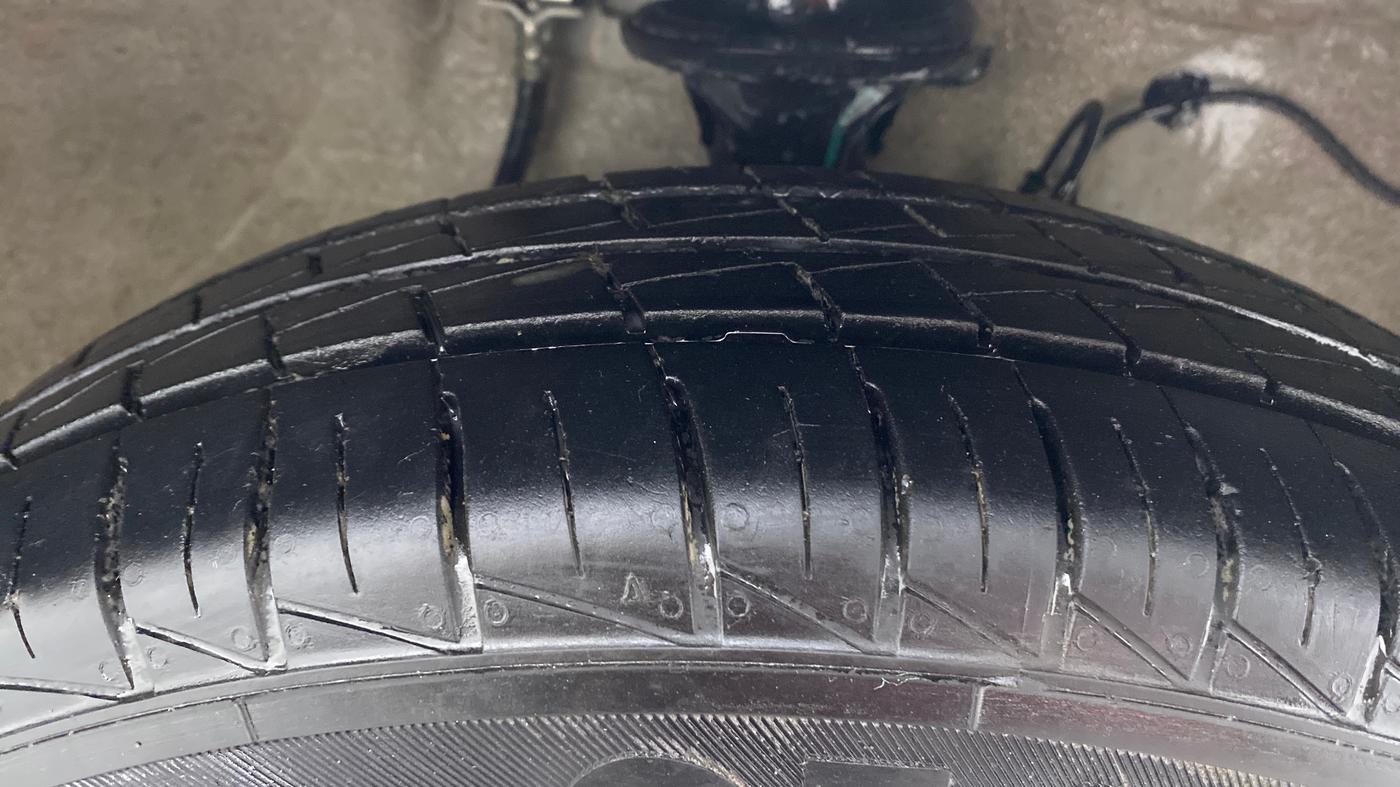 2021 Maruti Alto LXI, Petrol, Manual, 8,114 km, Right Front Tyre Tread